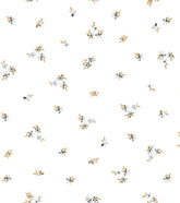 BRAYLYNN - Papier peint enfant - Motif petit fleurs